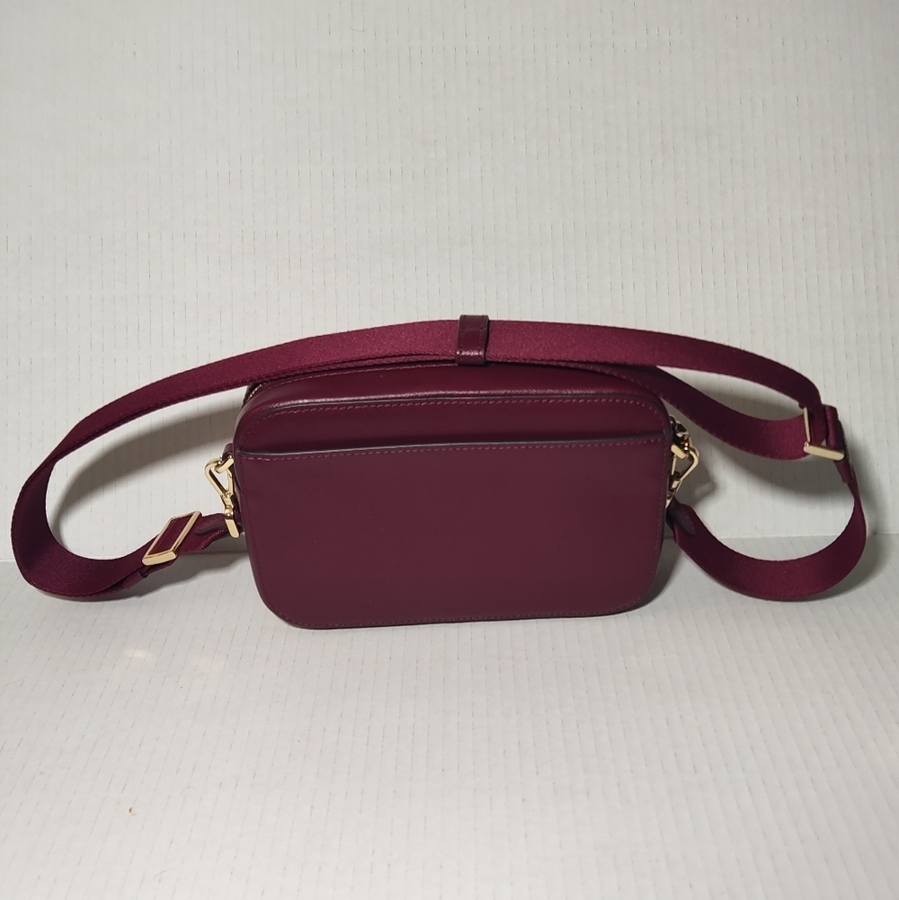 Kate Spade Madison Camera Bag in Blackberry Preserves Burgundy KC584 NWOT - Picture 11 of 12